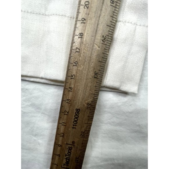 J. Jill Linen Blend Elastic Waist‎ Pants size Medium White - Picture 7 of 7